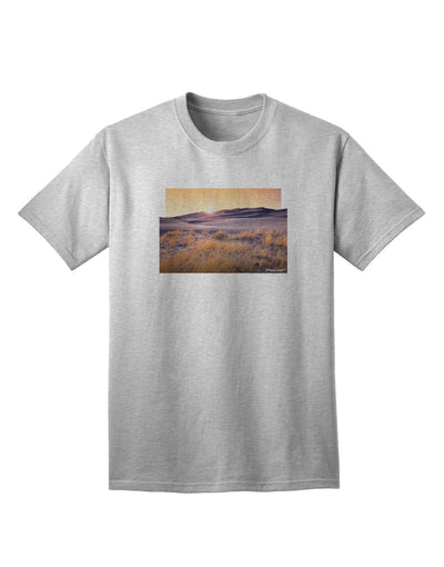 Colorado Sand Dunes Cutout Adult T-Shirt-Mens T-Shirt-TooLoud-AshGray-Small-Davson Sales