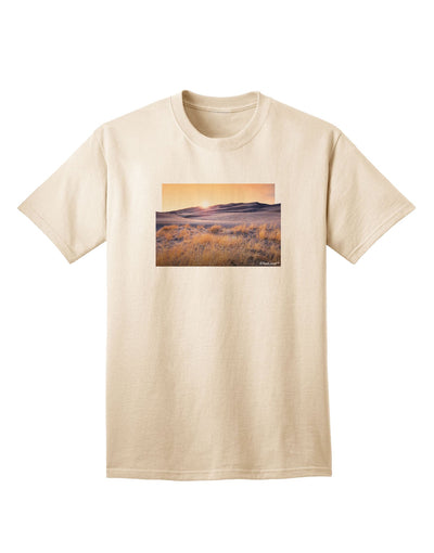 Colorado Sand Dunes Cutout Adult T-Shirt-Mens T-Shirt-TooLoud-Natural-Small-Davson Sales
