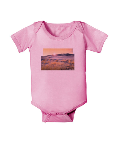 Colorado Sand Dunes Cutout Baby Romper Bodysuit-Baby Romper-TooLoud-Pink-06-Months-Davson Sales