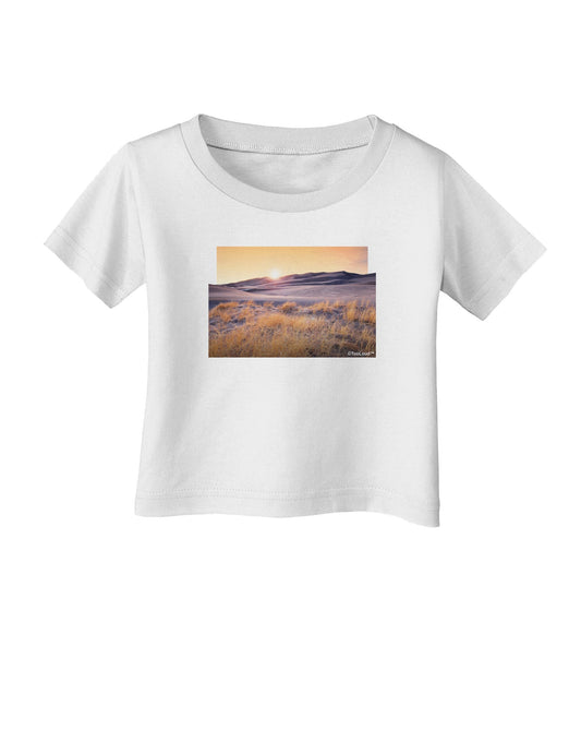 Colorado Sand Dunes Cutout Infant T-Shirt-Infant T-Shirt-TooLoud-White-06-Months-Davson Sales