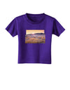 Colorado Sand Dunes Cutout Toddler T-Shirt Dark-Toddler T-Shirt-TooLoud-Purple-2T-Davson Sales