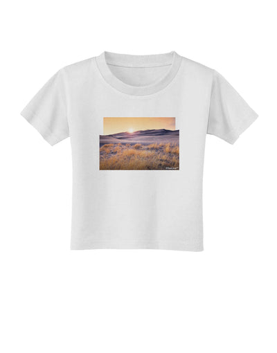 Colorado Sand Dunes Cutout Toddler T-Shirt-Toddler T-Shirt-TooLoud-White-2T-Davson Sales