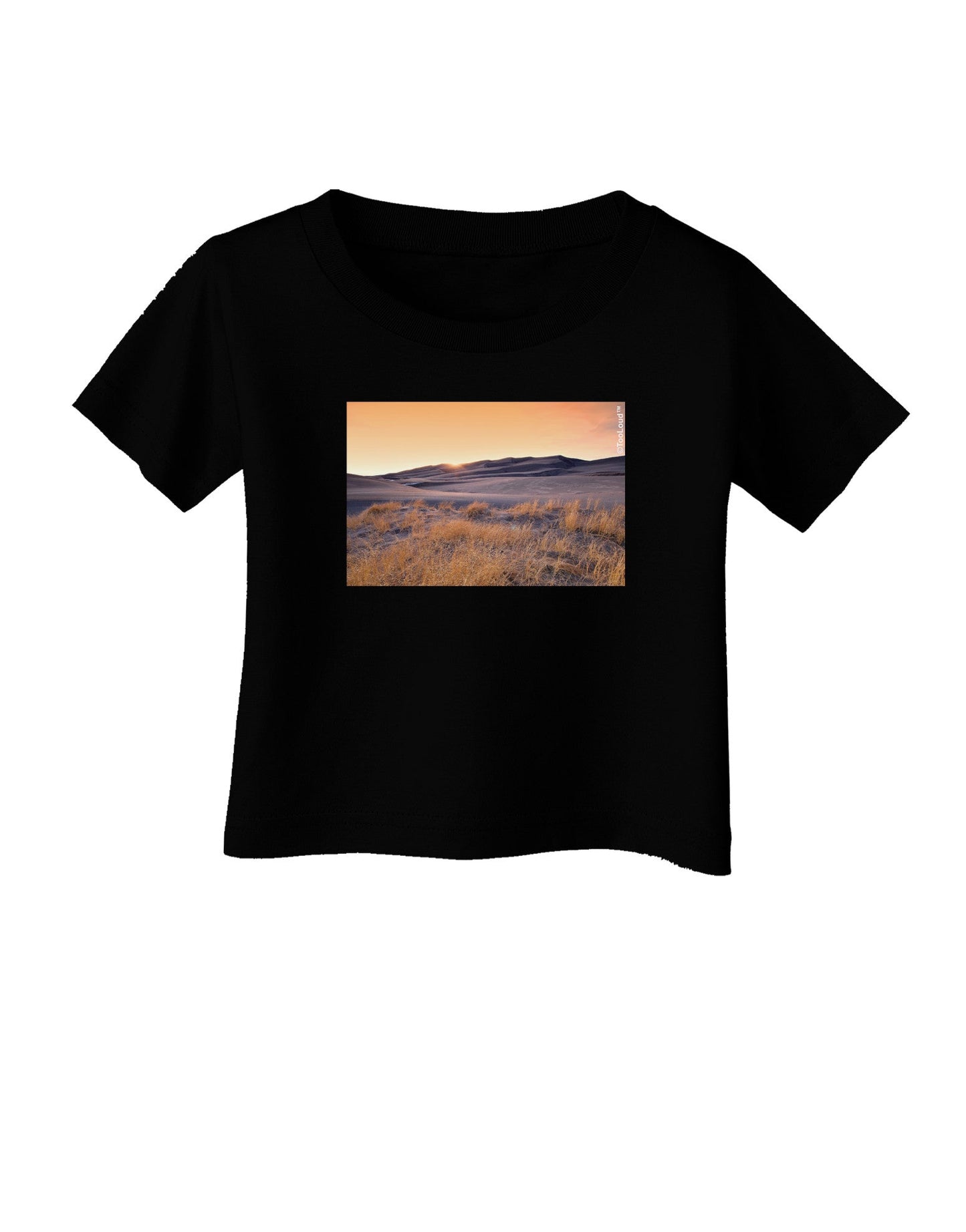 Colorado Sand Dunes Infant T-Shirt Dark-Infant T-Shirt-TooLoud-Black-06-Months-Davson Sales