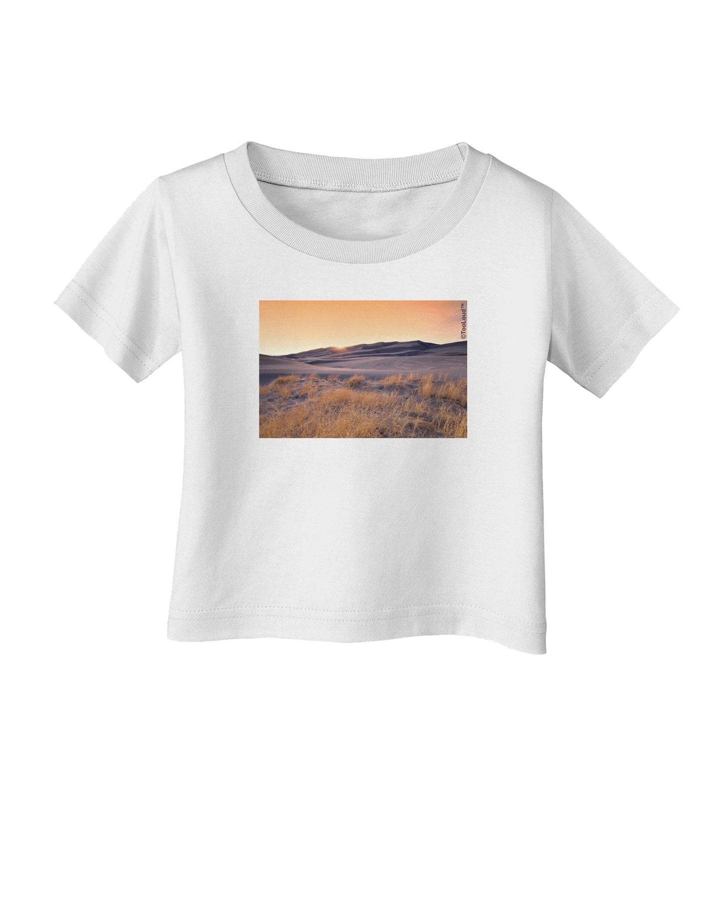 Colorado Sand Dunes Infant T-Shirt-Infant T-Shirt-TooLoud-White-06-Months-Davson Sales