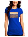 Colorado Sand Dunes Juniors Crew Dark T-Shirt-T-Shirts Juniors Tops-TooLoud-Royal-Blue-Juniors Fitted Small-Davson Sales