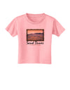 Colorado Sand Dunes Text Toddler T-Shirt-Toddler T-Shirt-TooLoud-Candy-Pink-2T-Davson Sales