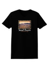 Colorado Sand Dunes Text Womens Dark T-Shirt-TooLoud-Black-X-Small-Davson Sales