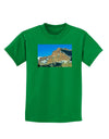 Colorado Snowy Mountains Childrens Dark T-Shirt-Childrens T-Shirt-TooLoud-Kelly-Green-X-Small-Davson Sales