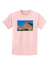 Colorado Snowy Mountains Childrens T-Shirt-Childrens T-Shirt-TooLoud-PalePink-X-Small-Davson Sales