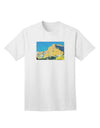 Colorado Snowy Mtns WaterColor Adult T-Shirt-Mens T-Shirt-TooLoud-White-Small-Davson Sales