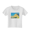 Colorado Snowy Mtns WaterColor Toddler T-Shirt-Toddler T-Shirt-TooLoud-White-2T-Davson Sales