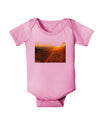 Colorado Sunset Baby Romper Bodysuit-Baby Romper-TooLoud-Pink-06-Months-Davson Sales