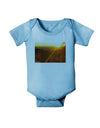 Colorado Sunset Baby Romper Bodysuit-Baby Romper-TooLoud-LightBlue-06-Months-Davson Sales