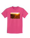 Colorado Sunset Childrens Dark T-Shirt-Childrens T-Shirt-TooLoud-Sangria-X-Small-Davson Sales