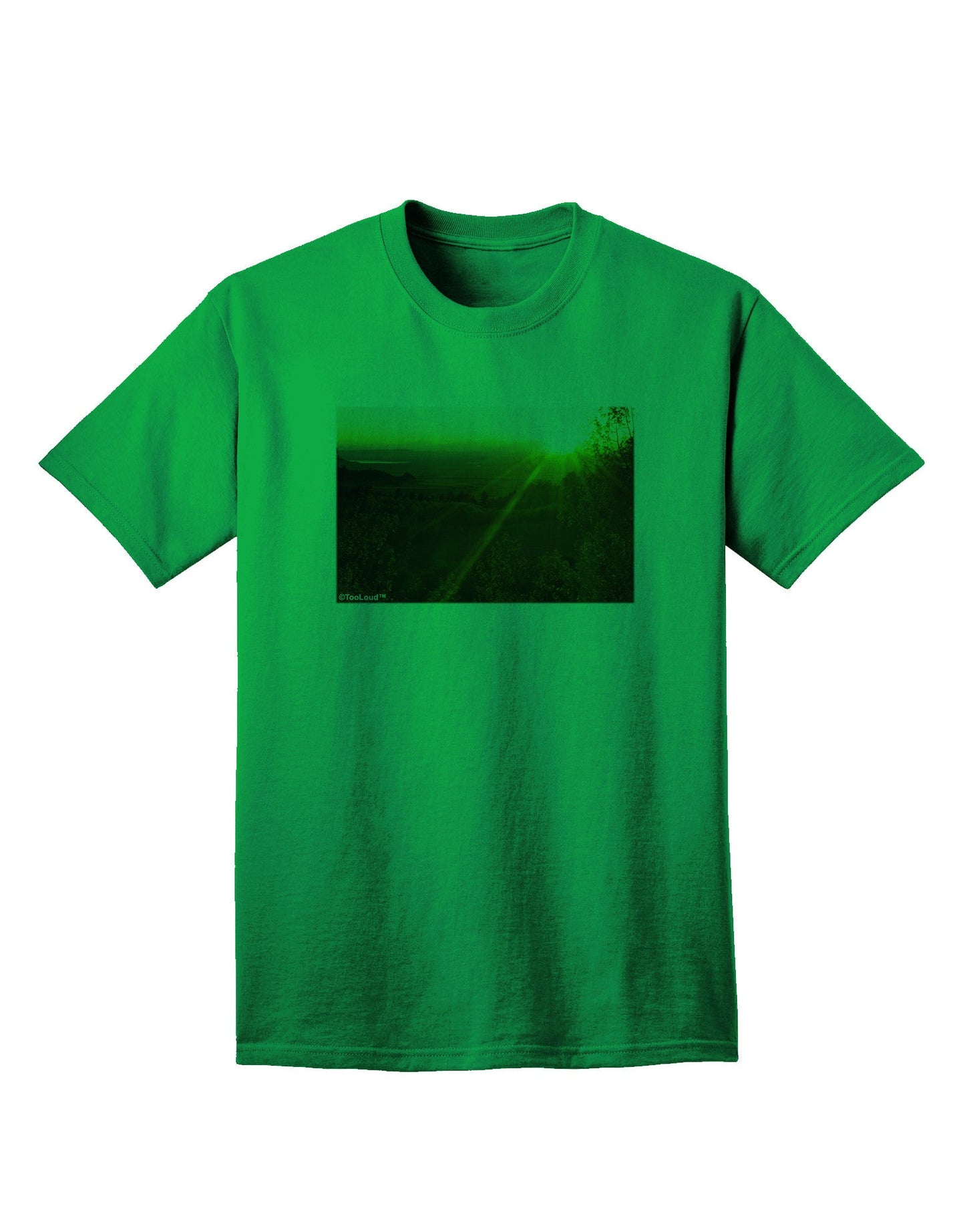 Colorado Sunset - Premium Adult T-Shirt Collection-Mens T-shirts-TooLoud-Kelly-Green-Small-Davson Sales