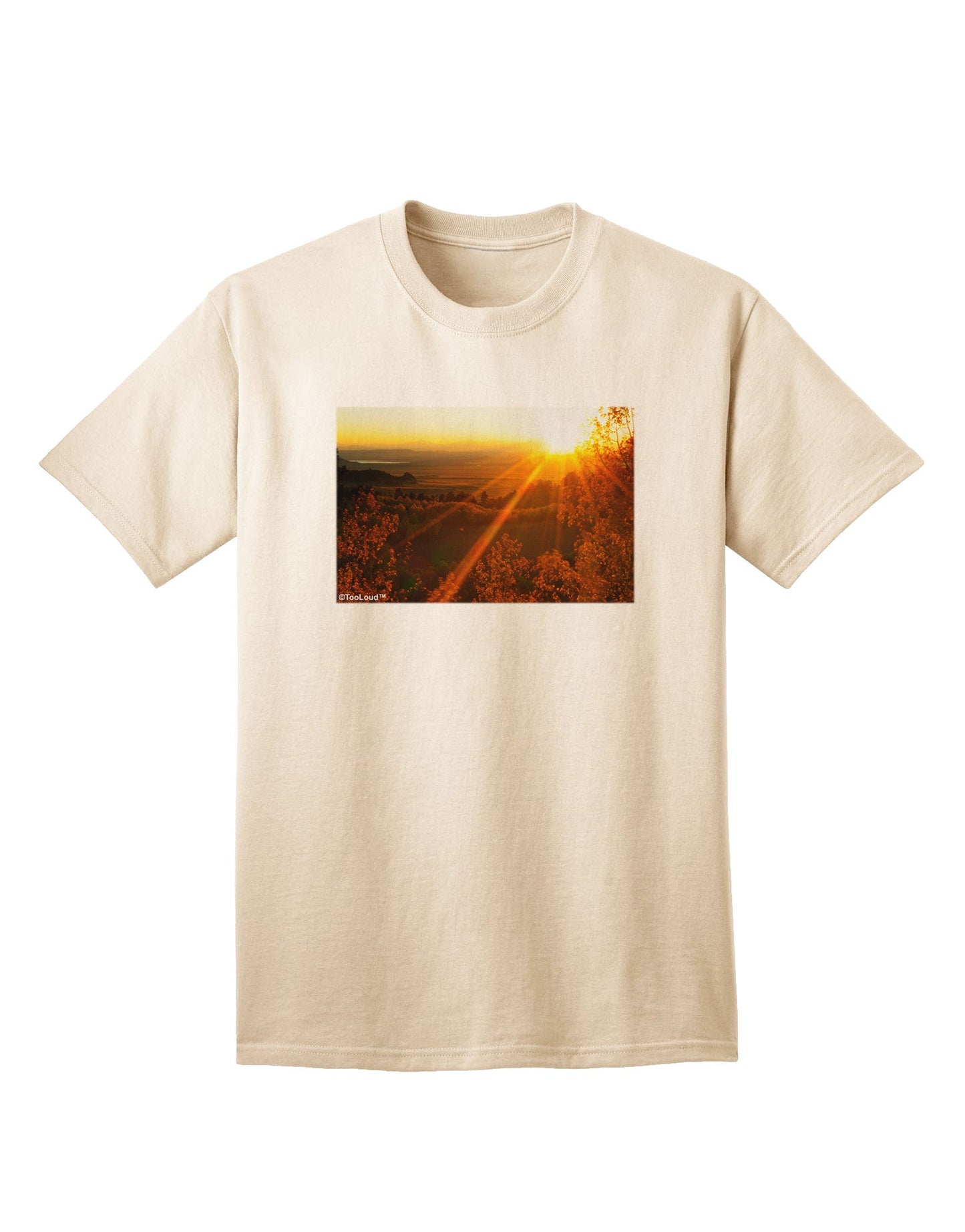 Colorado Sunset - Premium Adult T-Shirt Collection-Mens T-shirts-TooLoud-Natural-Small-Davson Sales