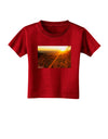 Colorado Sunset Toddler T-Shirt Dark-Toddler T-Shirt-TooLoud-Red-2T-Davson Sales