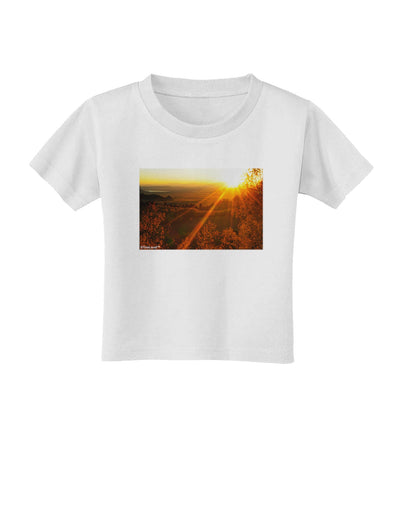 Colorado Sunset Toddler T-Shirt-Toddler T-Shirt-TooLoud-White-2T-Davson Sales