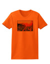 Colorado Sunset Watercolor Womens T-Shirt-Womens T-Shirt-TooLoud-Orange-X-Small-Davson Sales