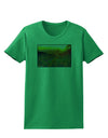 Colorado Sunset Watercolor Womens T-Shirt-Womens T-Shirt-TooLoud-Kelly-Green-X-Small-Davson Sales