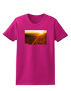 Colorado Sunset Womens Dark T-Shirt-TooLoud-Hot-Pink-Small-Davson Sales