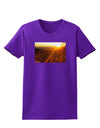 Colorado Sunset Womens Dark T-Shirt-TooLoud-Purple-X-Small-Davson Sales