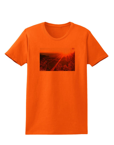 Colorado Sunset Womens T-Shirt-Womens T-Shirt-TooLoud-Orange-X-Small-Davson Sales