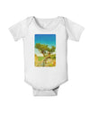 Colorado Tree Watercolor Baby Romper Bodysuit-Baby Romper-TooLoud-White-06-Months-Davson Sales