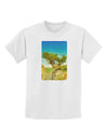 Colorado Tree Watercolor Childrens T-Shirt-Childrens T-Shirt-TooLoud-White-X-Small-Davson Sales