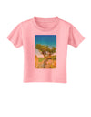 Colorado Tree Watercolor Toddler T-Shirt-Toddler T-Shirt-TooLoud-Candy-Pink-2T-Davson Sales