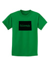 Colorado - United States Shape Childrens T-Shirt by TooLoud-Childrens T-Shirt-TooLoud-Kelly-Green-X-Small-Davson Sales