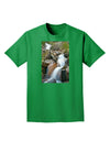 Colorado Waterfall Scene Adult Dark T-Shirt-Mens T-Shirt-TooLoud-Kelly-Green-Small-Davson Sales