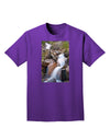 Colorado Waterfall Scene Adult Dark T-Shirt-Mens T-Shirt-TooLoud-Purple-Small-Davson Sales