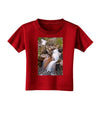 Colorado Waterfall Scene Text Toddler T-Shirt Dark-Toddler T-Shirt-TooLoud-Red-2T-Davson Sales