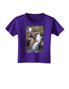 Colorado Waterfall Scene Text Toddler T-Shirt Dark-Toddler T-Shirt-TooLoud-Purple-2T-Davson Sales