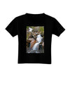 Colorado Waterfall Scene Text Toddler T-Shirt Dark-Toddler T-Shirt-TooLoud-Black-2T-Davson Sales