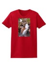 Colorado Waterfall Scene Text Womens Dark T-Shirt-TooLoud-Red-X-Small-Davson Sales