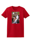 Colorado Waterfall Scene Womens Dark T-Shirt-TooLoud-Red-X-Small-Davson Sales