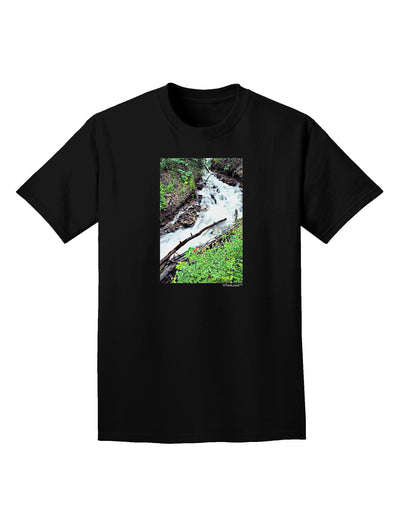 Colorado White River Adult Dark T-Shirt-Mens T-Shirt-TooLoud-Black-Small-Davson Sales