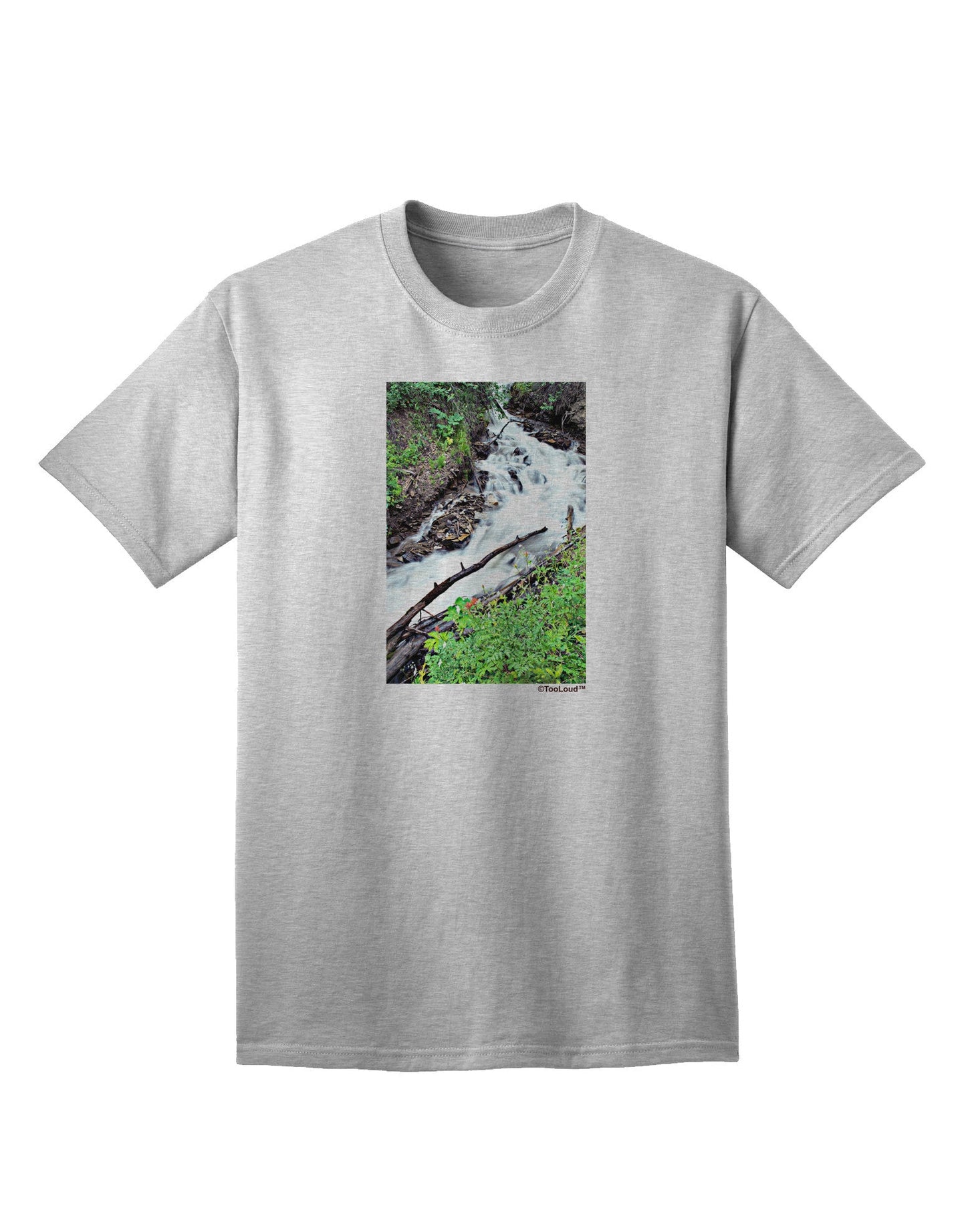 Colorado White River Adult T-Shirt-Mens T-Shirt-TooLoud-AshGray-Small-Davson Sales
