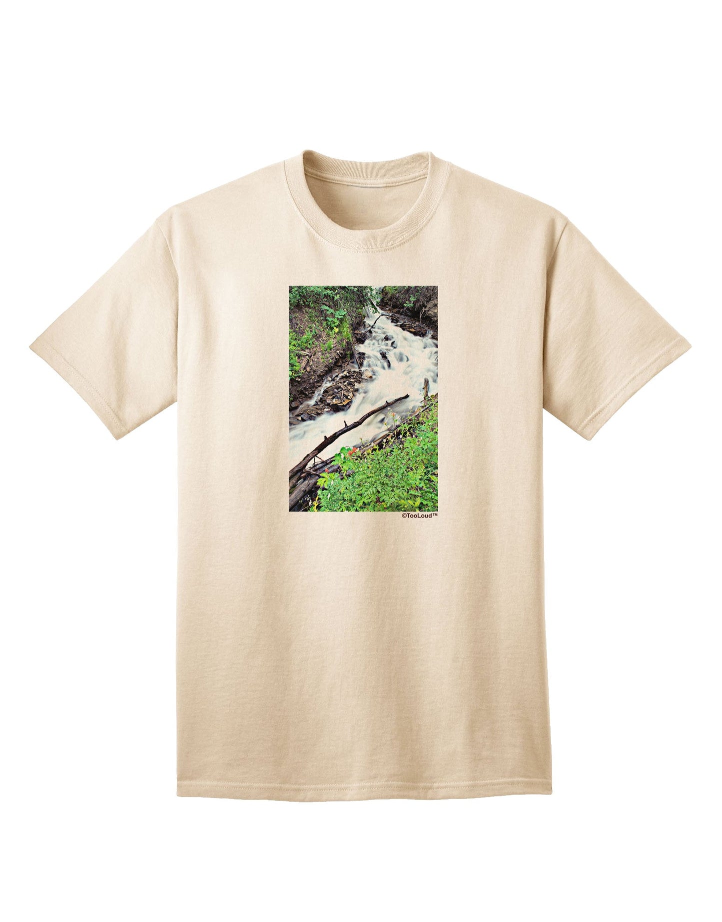 Colorado White River Adult T-Shirt-Mens T-Shirt-TooLoud-Natural-Small-Davson Sales