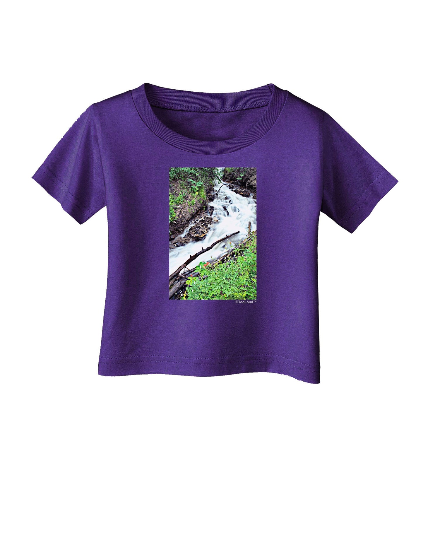 Colorado White River Infant T-Shirt Dark-Infant T-Shirt-TooLoud-Purple-06-Months-Davson Sales