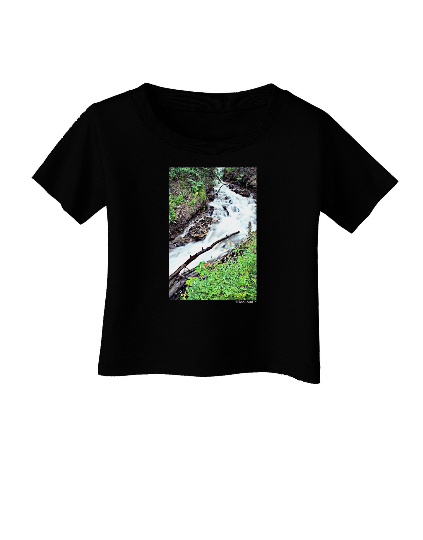 Colorado White River Infant T-Shirt Dark-Infant T-Shirt-TooLoud-Black-06-Months-Davson Sales