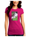 Colorado White River Juniors Crew Dark T-Shirt-T-Shirts Juniors Tops-TooLoud-Hot-Pink-Juniors Fitted Small-Davson Sales