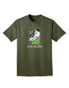 Colorado White River Text Adult Dark T-Shirt-Mens T-Shirt-TooLoud-Military-Green-Small-Davson Sales