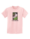 Colorado White River Text Childrens T-Shirt-Childrens T-Shirt-TooLoud-PalePink-X-Small-Davson Sales