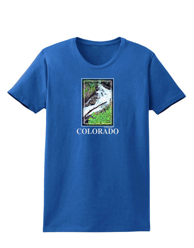 Colorado White River Text Womens Dark T-Shirt-TooLoud-Royal-Blue-X-Small-Davson Sales