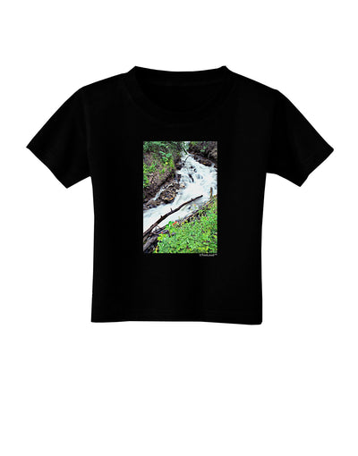 Colorado White River Toddler T-Shirt Dark-Toddler T-Shirt-TooLoud-Black-2T-Davson Sales