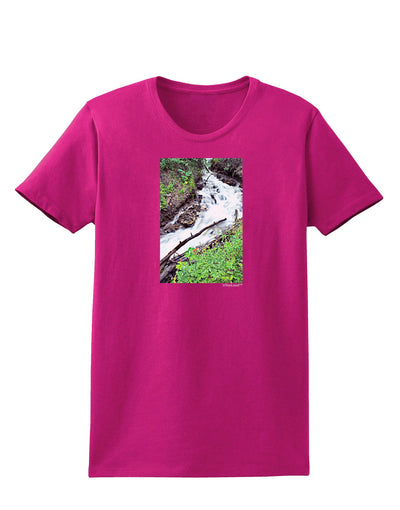 Colorado White River Womens Dark T-Shirt-TooLoud-Hot-Pink-Small-Davson Sales