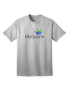 Colorful Cannabis Design - Premium Adult T-Shirt-Mens T-shirts-TooLoud-AshGray-Small-Davson Sales